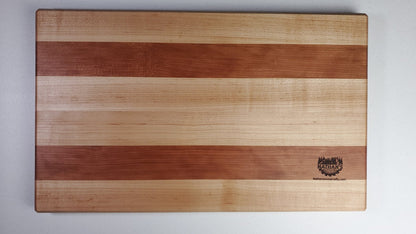 Maple and Cherry Cutting Board - Nathan's Woodcrafts, LLC